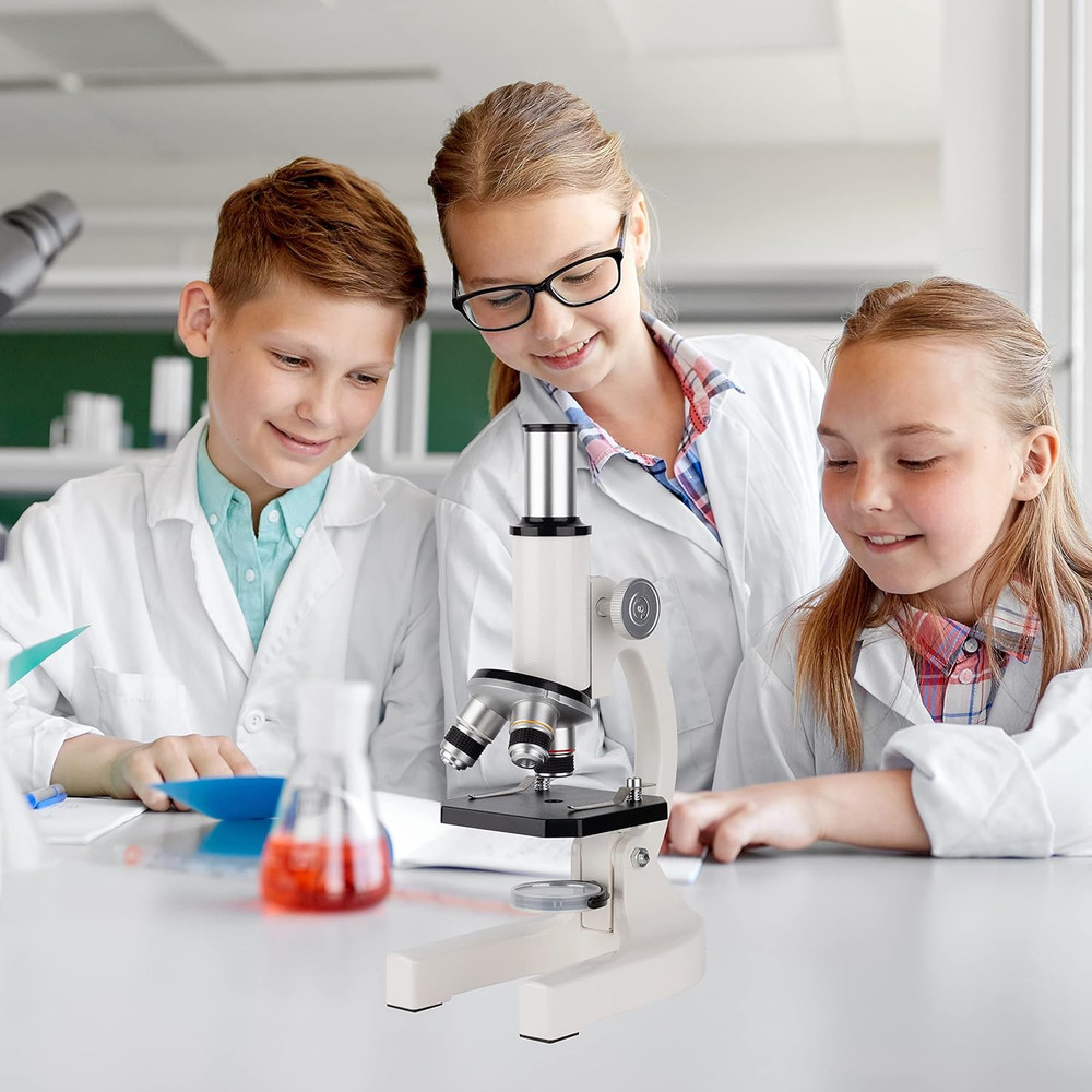 Compound Monocular Microscope 200X-5000X Magnification, Monocular Laboratory Mic