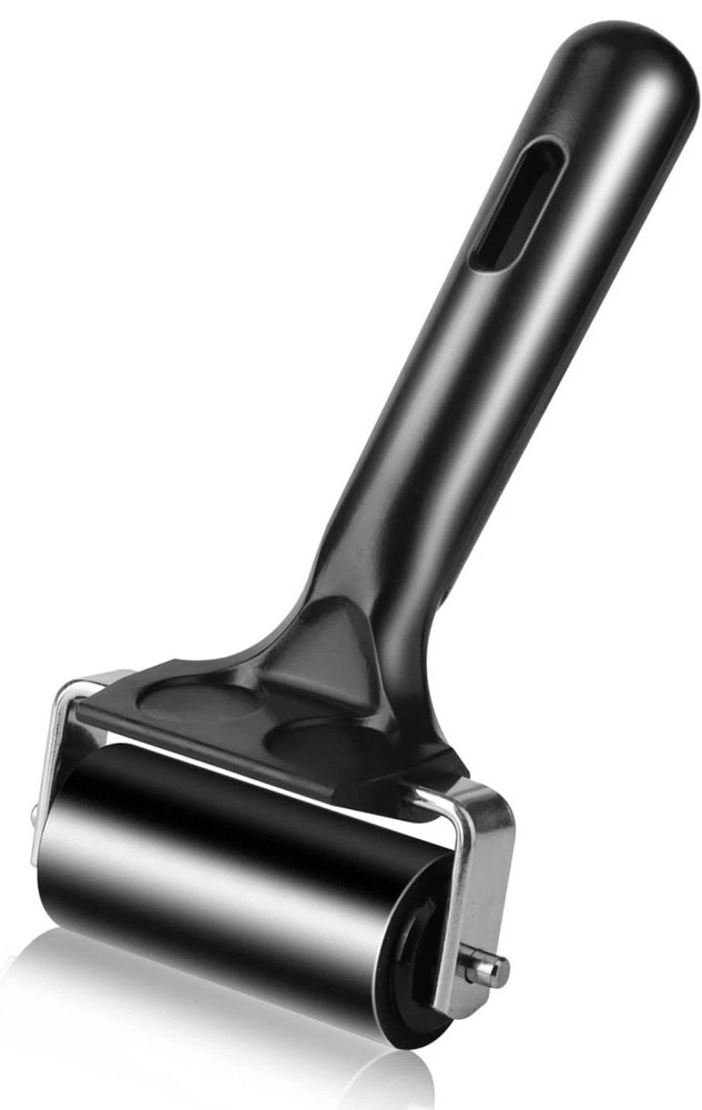2.2 Inch Rubber Roller Tool, Rubber Brayer Roller for Printmaking by