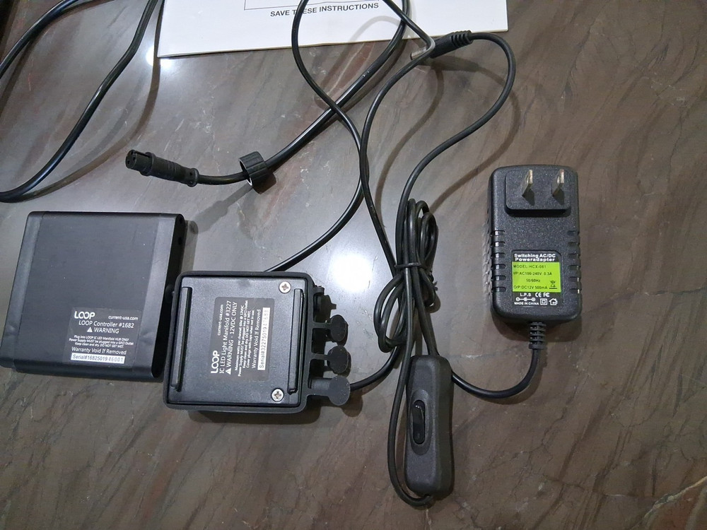 LOOP IC Controller with remote, IC LED Light Manifold Hub, LED Light
