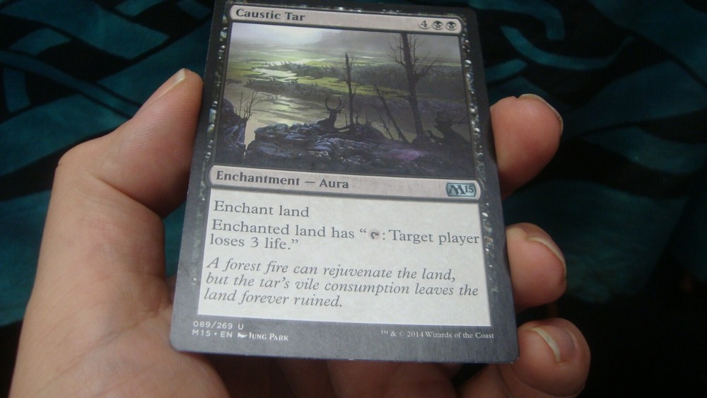 Caustic Tar MTG x2