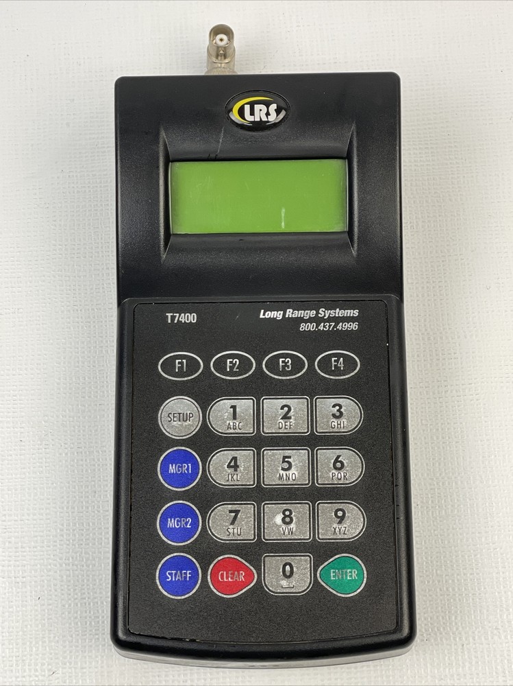 Long Range Systems (LRS), Guest Paging System Transmitter Model T7400 (UNTESTED)