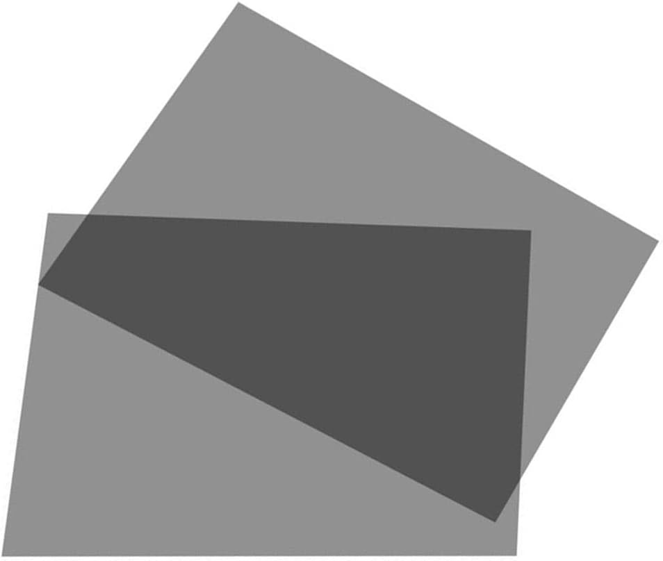 Adhesive Polarized Film Sheets Polarizer Linear Polarizing Filter 11.8 x7.8...