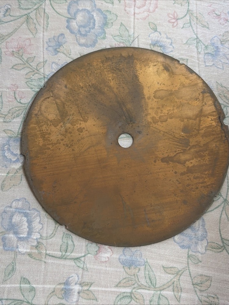MANTLE CLOCK Brass 5” Clock Face