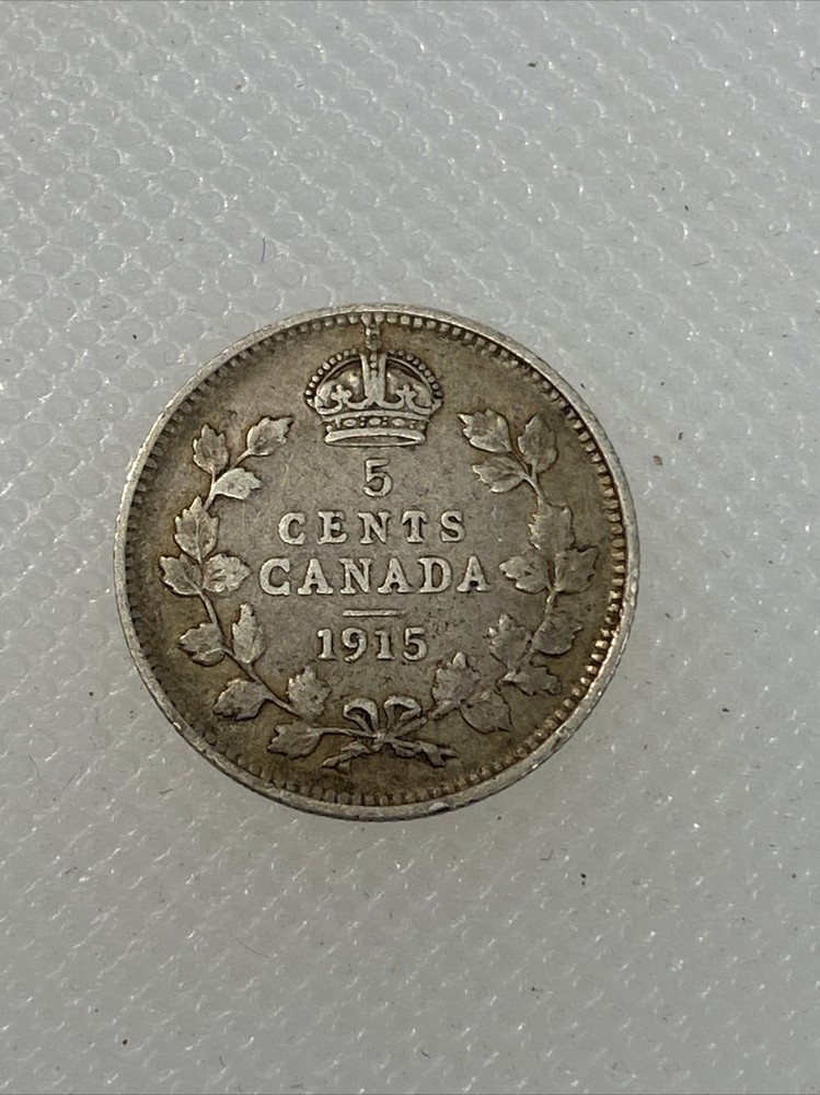 1915 canada 5 cents A1