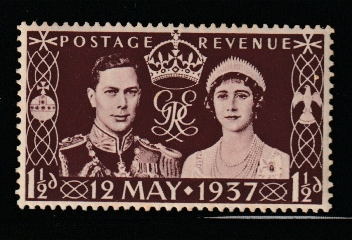 Great Britain    1937    Sc # 234    Coronation    MLH