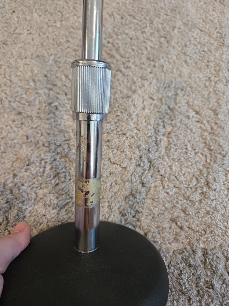 CAST IRON TABLETOP MIC STAND LOT