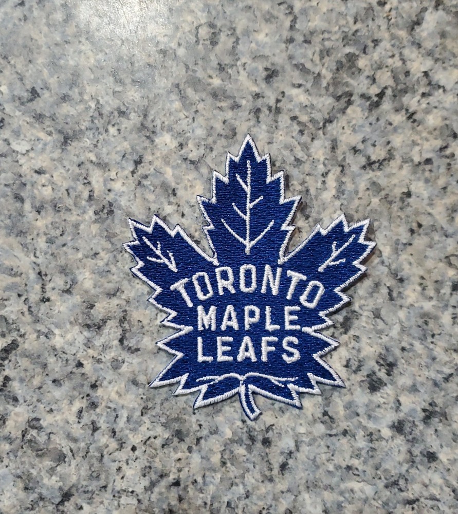 Toronto Maple Leafs Vintage Style Patch. Embroidered. Iron On. 3"x 2.5"