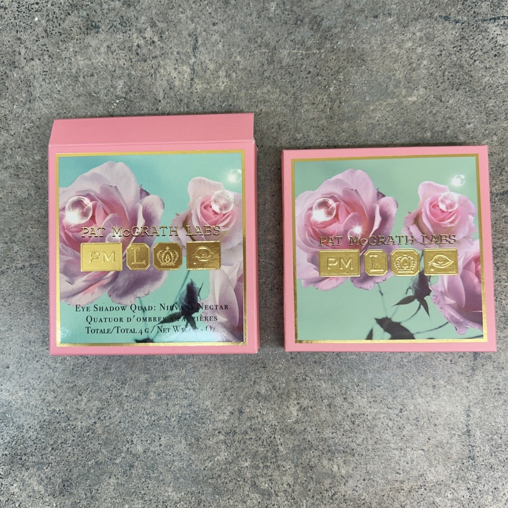 NIB Pat Mcgrath Labs Eye Shadow Quad Nirvana Nectar Eye Shadow 0.14 oz