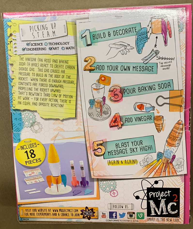 MESSAGE IN A ROCKET MC2 PROJECT FLIES SKY HIGH SUPER COOL!!