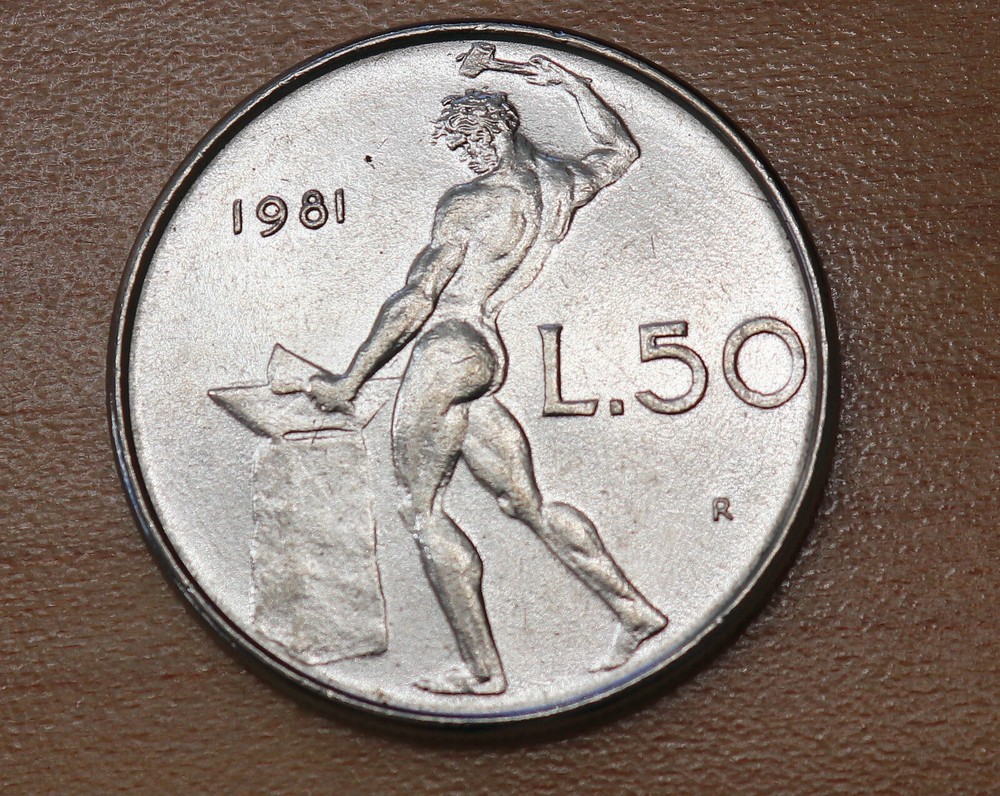 1981 Italy 50 Lire
