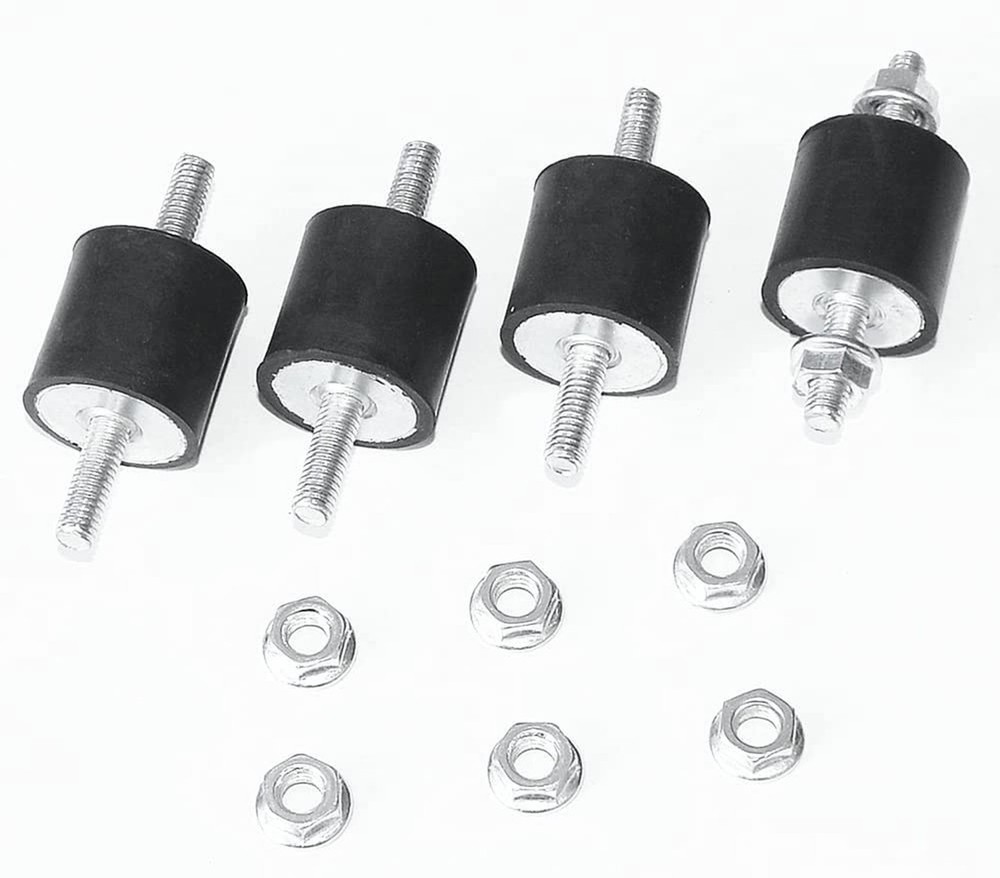 4pcs 20 x 15mm Rubber Mounts Rubber Vibration Isolator Mounts Shock Absorber ...