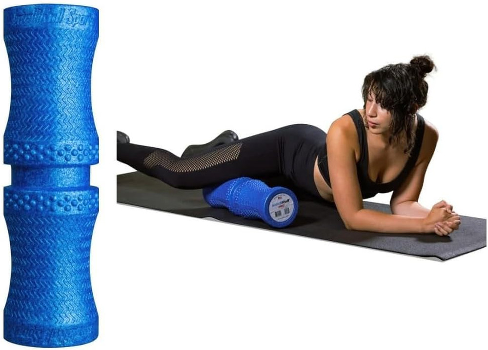Medium Density Pro Sport Foam Roller for Muscle Trigger Point Massage, Physical
