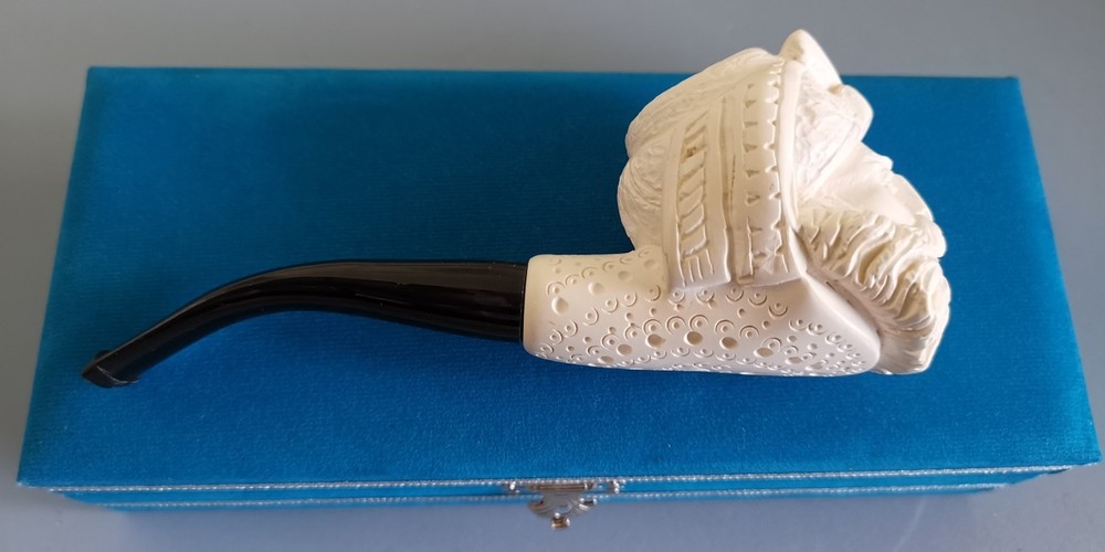 NEW High Quality Meerschaum Pipe With Box