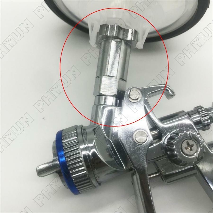 600ML Disposable Cup w/M16x2 External Thread Connector For Adapter Spray Gun