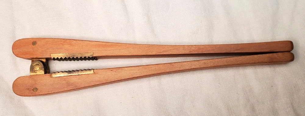Scandinavian Danish Mid Century Modern design Nutcracker in Maple And Brass
