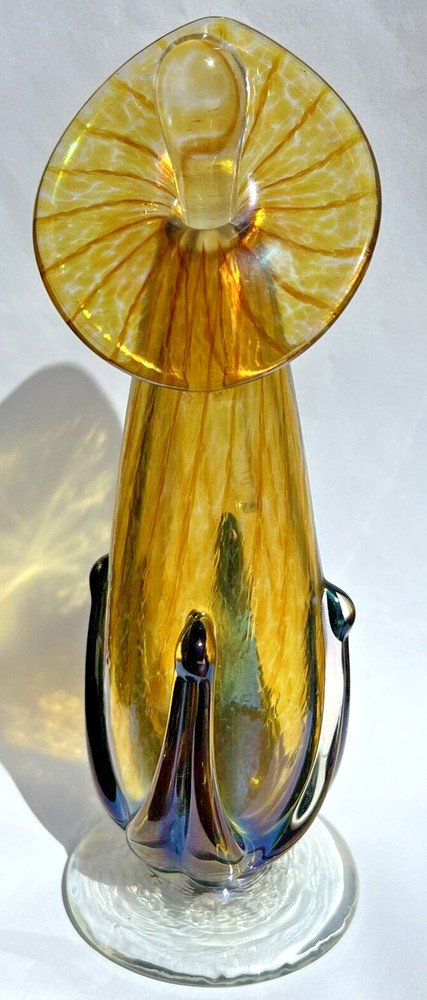 Ron Mynatt 2008 Iridescent Lily Perfume Bottle
