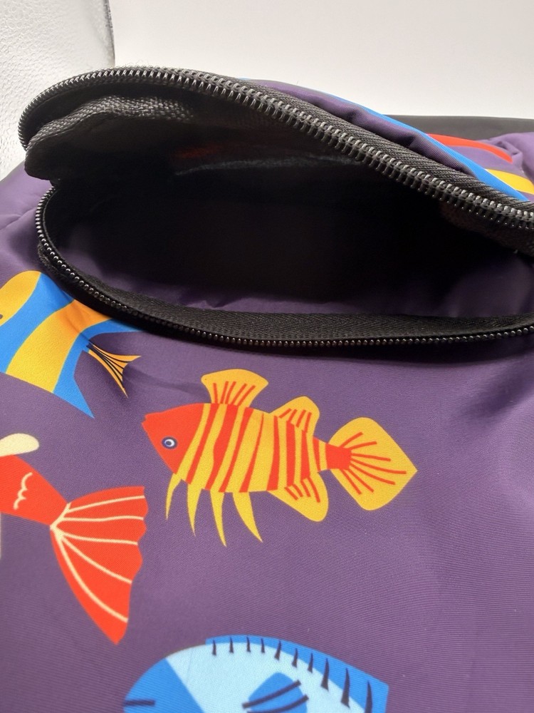 Mini Purple Tropical Fish Backpack