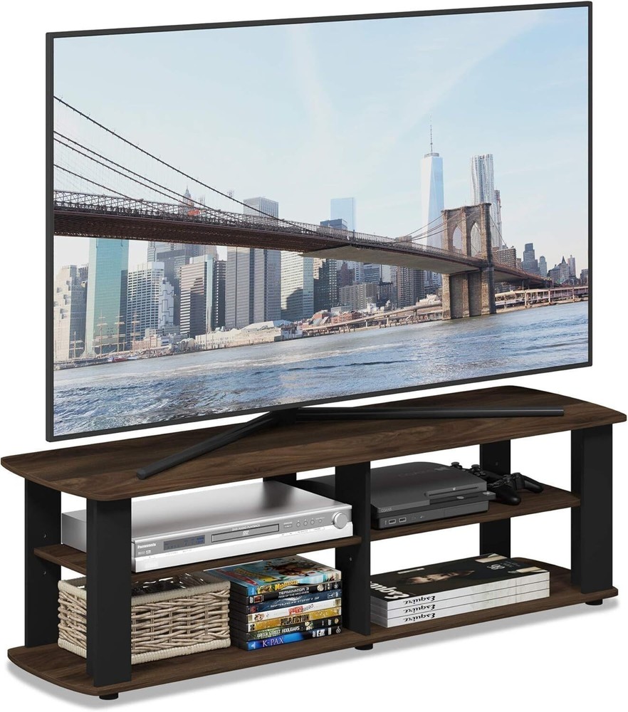 Entertainment Center TV Stand Rectangular Media Storage Console Table New
