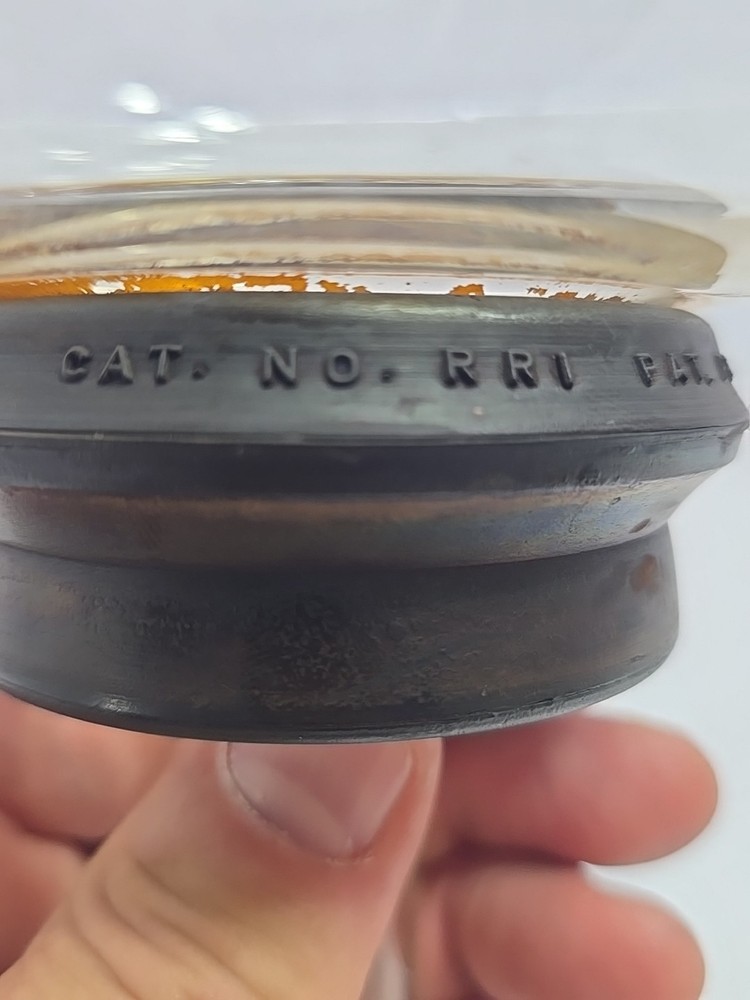 Vtg PYREX *TOP ONLY* Double Bubble Percolator Coffee Pot Maker Glass