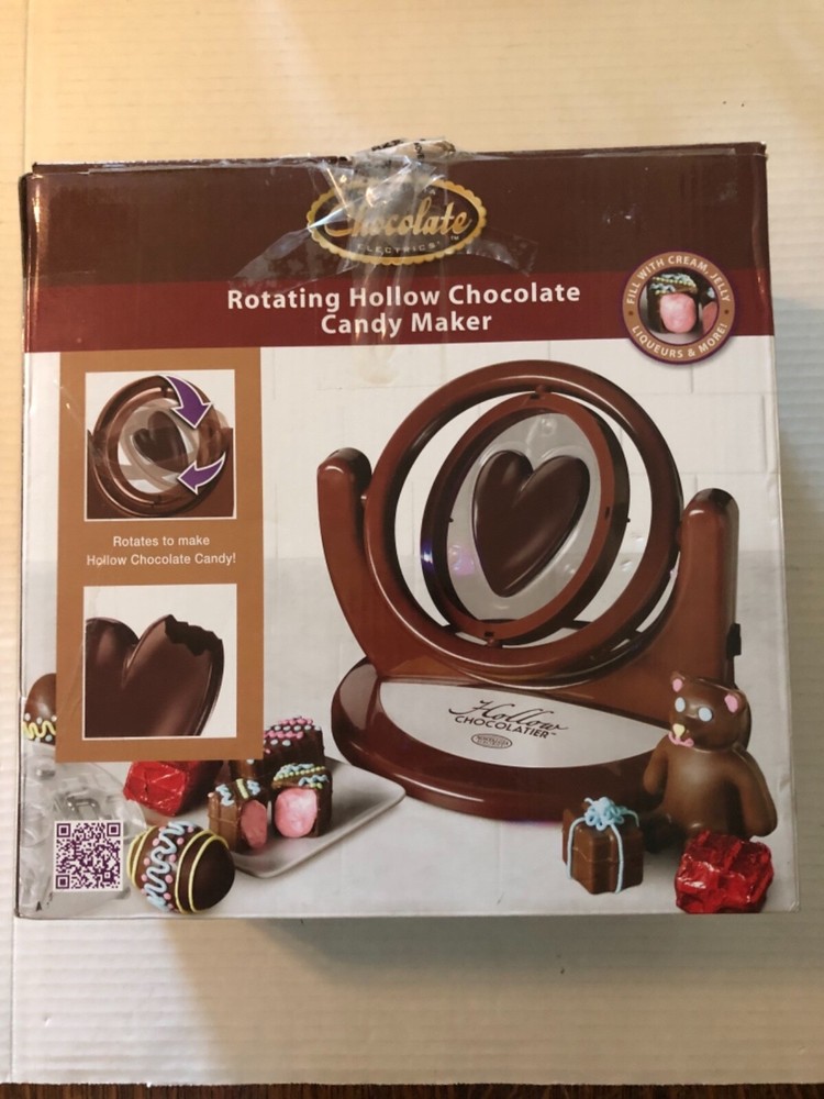 NOSTALGIA ROTATING HOLLOW CHOCOLATE MAKER