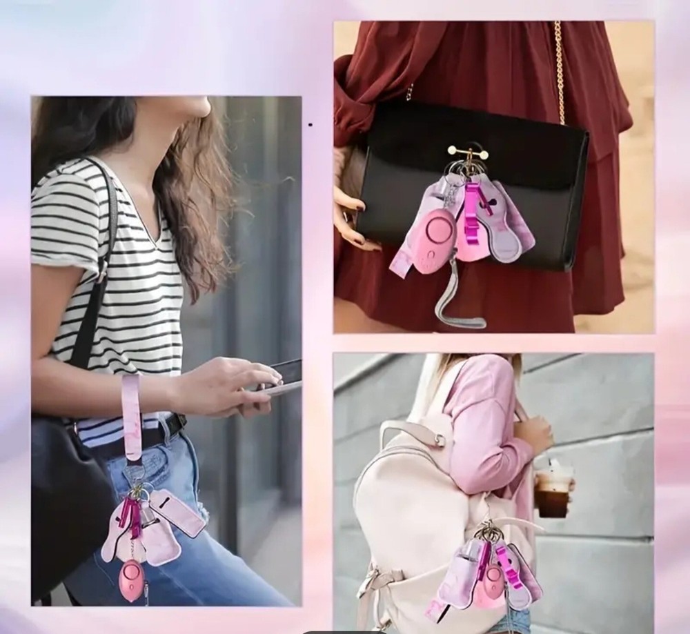 10pcs Women's Self Defense Keychain