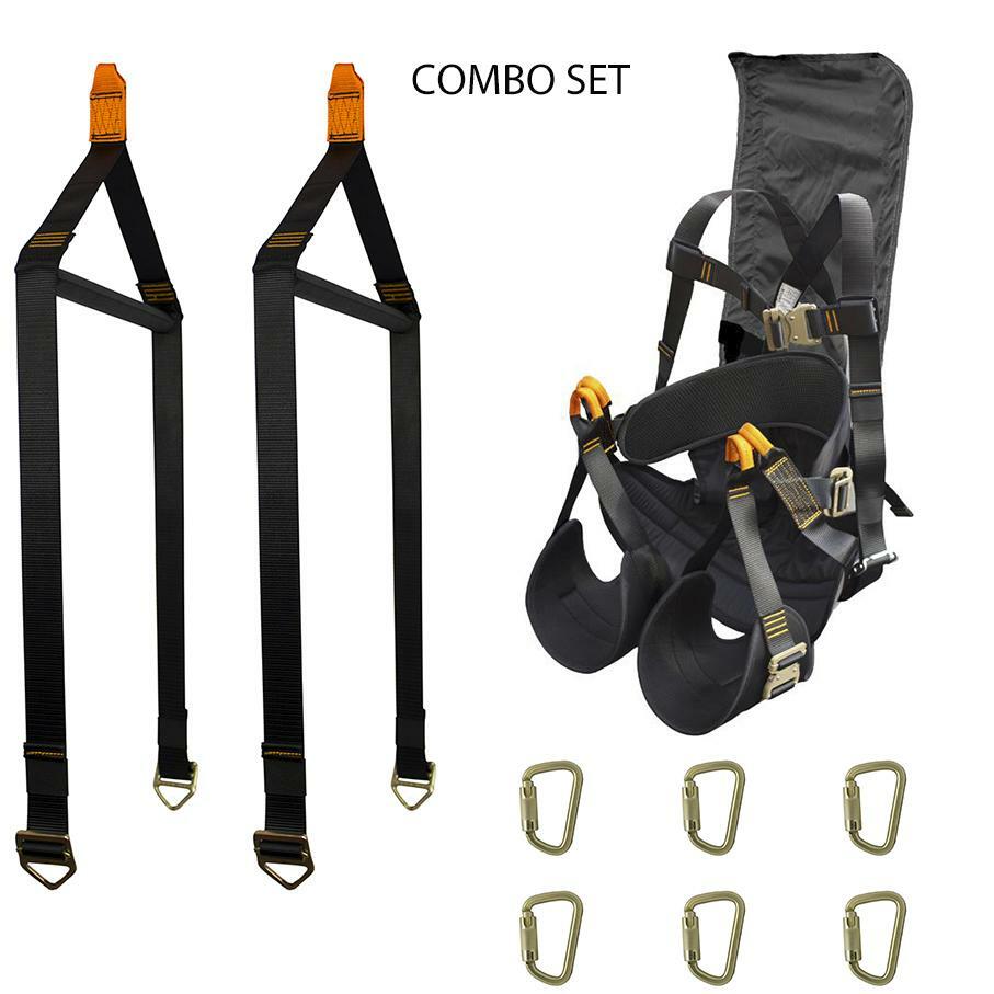 FUSION CLIMB ROAR ZIP LINE RIDER HARNESS W/HEAD SUPPORT