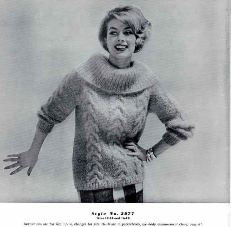 Knitting Pattern Fleisher Sweater Book Cardigans Pullovers Jackets 1961 Vintage