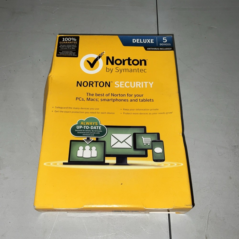 Norton Security Deluxe - 5 Devices