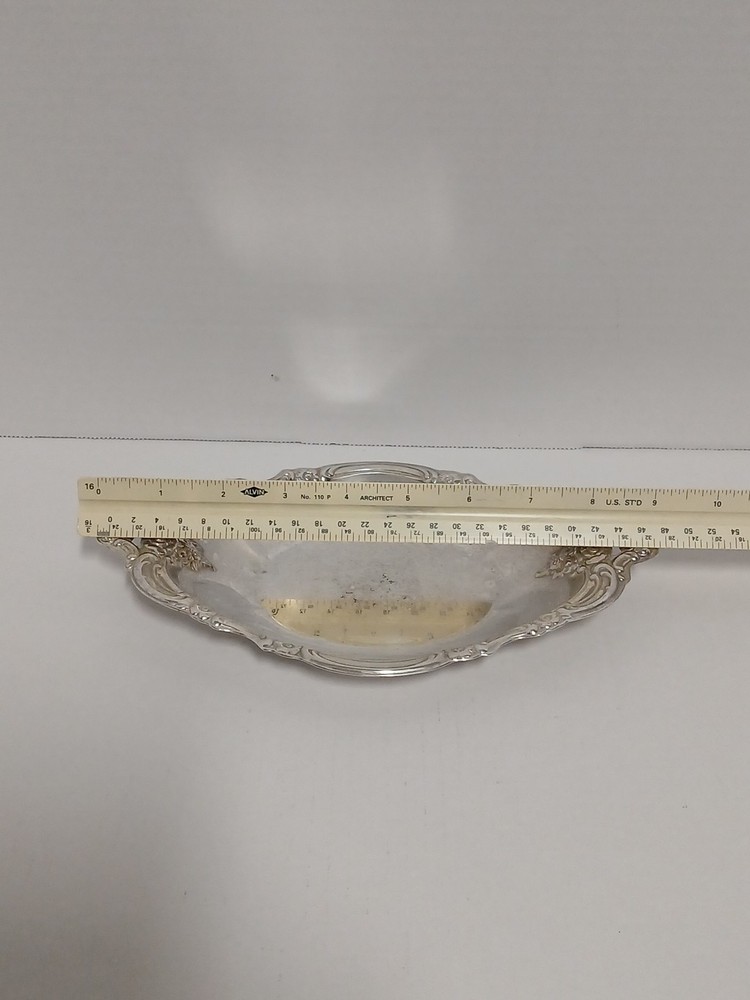 Vintage Community Silverplate 9" Oval Candy/Serving Dish
