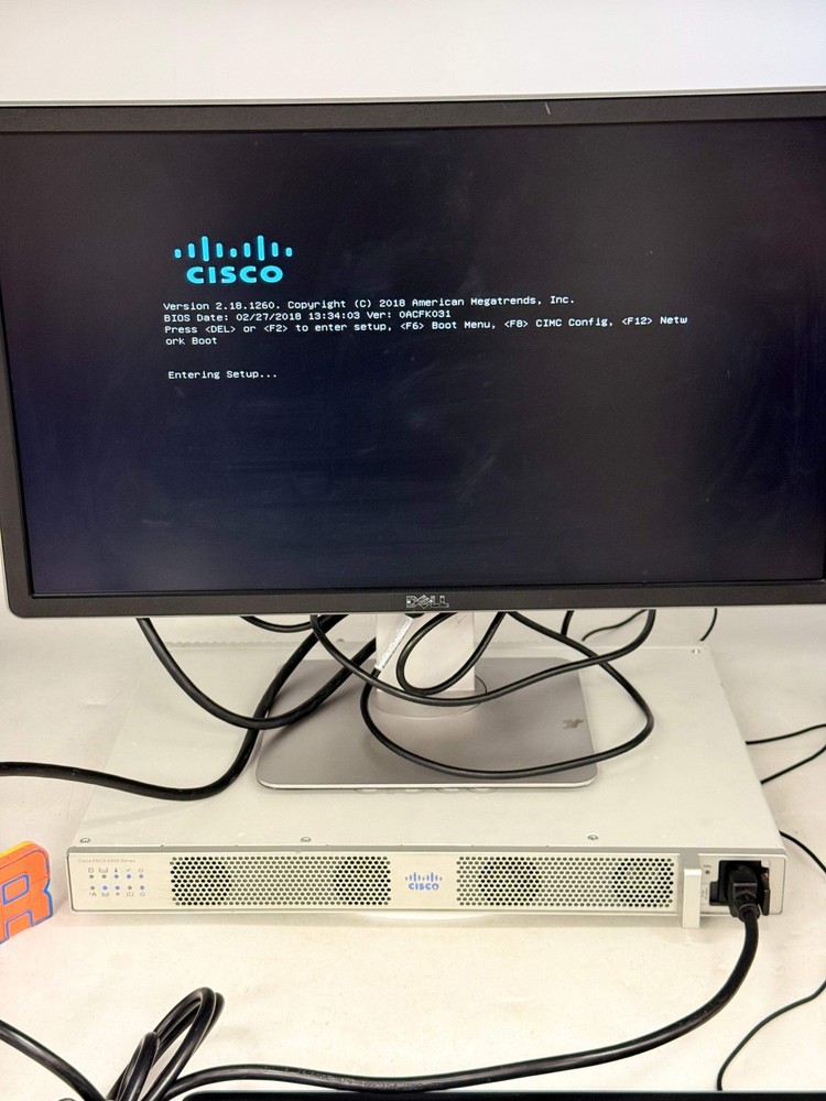 Cisco ENCS5408/K9 Enterprise Network Compute System w/ Network Intfc, Pwr Cord (
