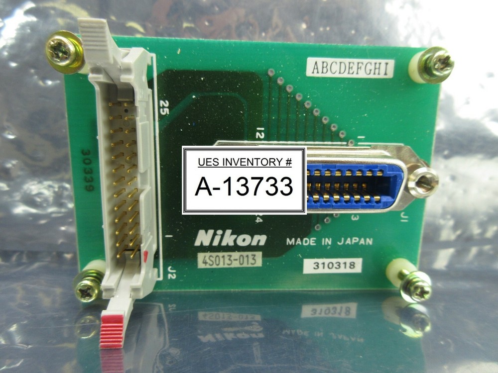 Nikon 4S013-013 Interface Board PCB NSR System Used Working