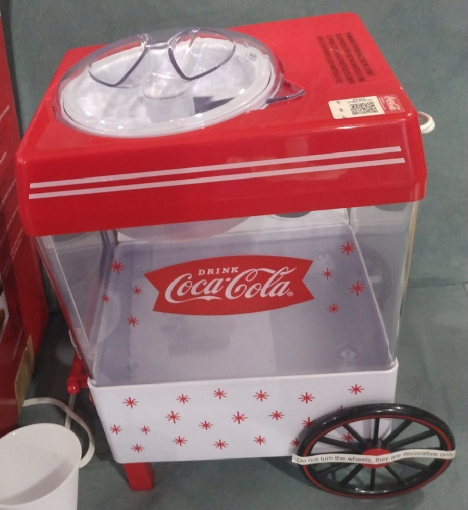 2020 Nostalgia Coca-Cola Snow Cone Shaved Ice Machine - Retro
