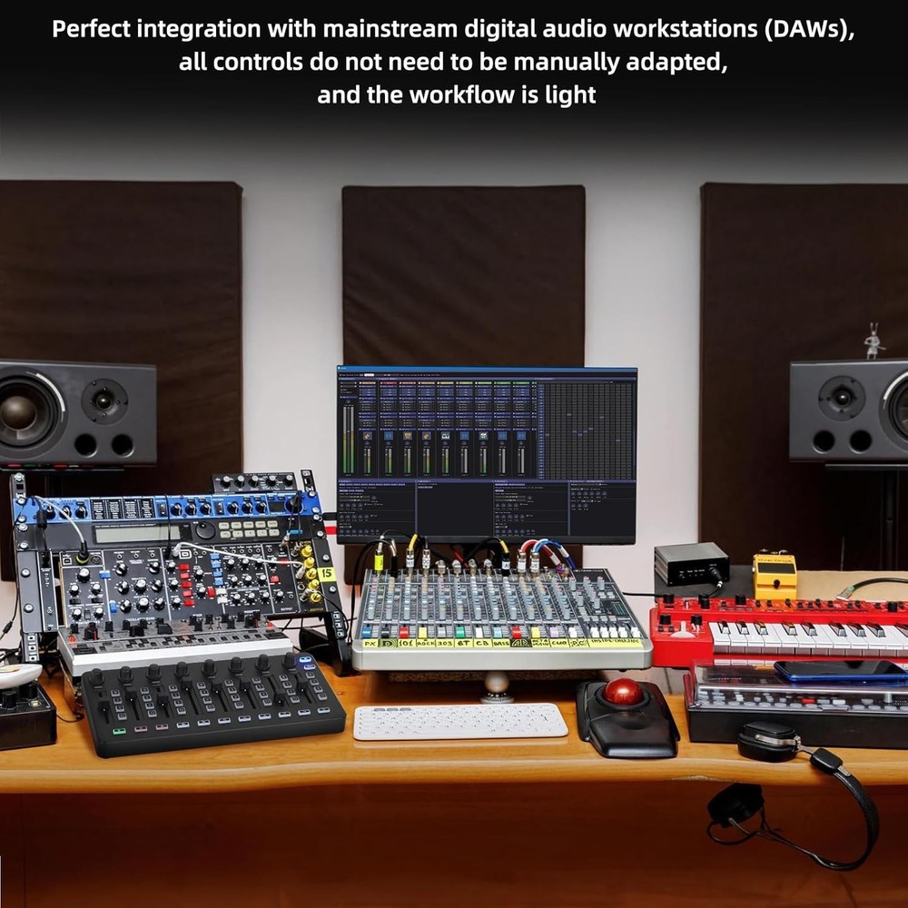 Compact Bluetooth Midi Controller for Music Creation