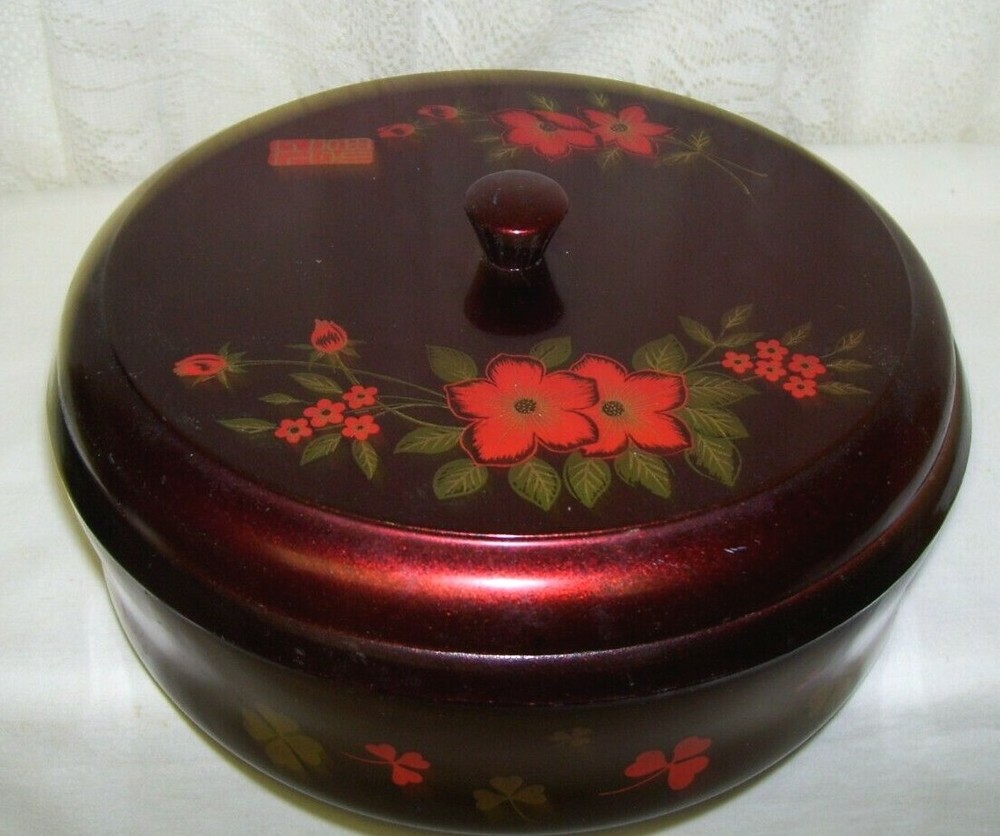 Vintage Oriental Storage Box