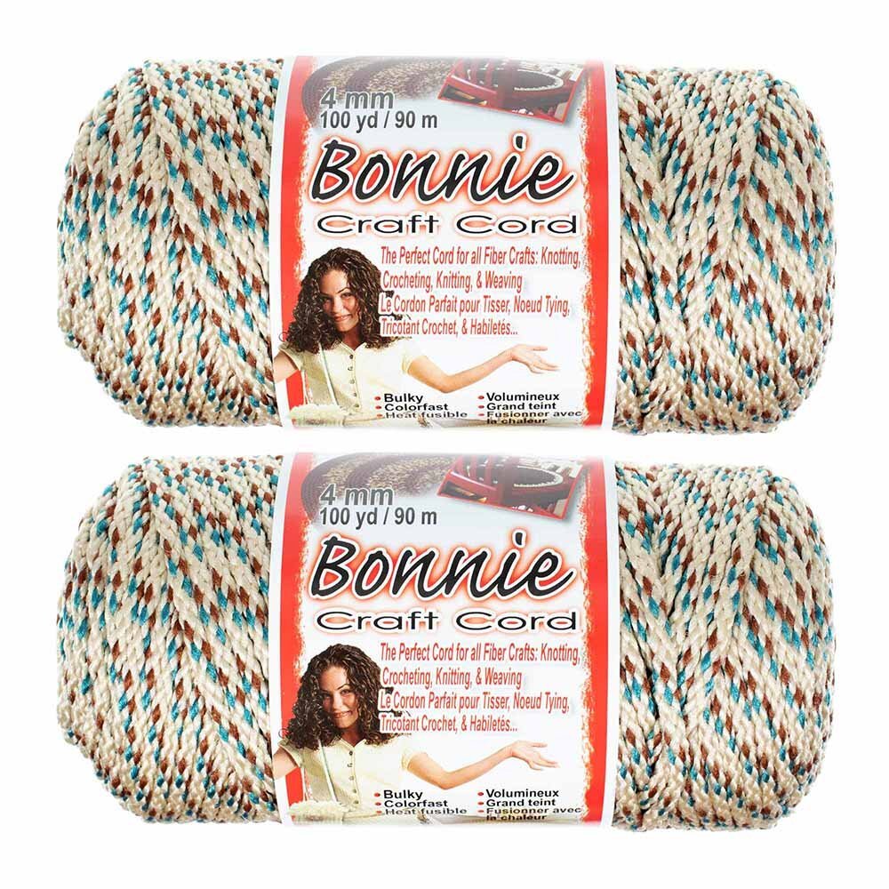 2 Pack Bonnie Macramé Cord – 4mm – 100 Yards