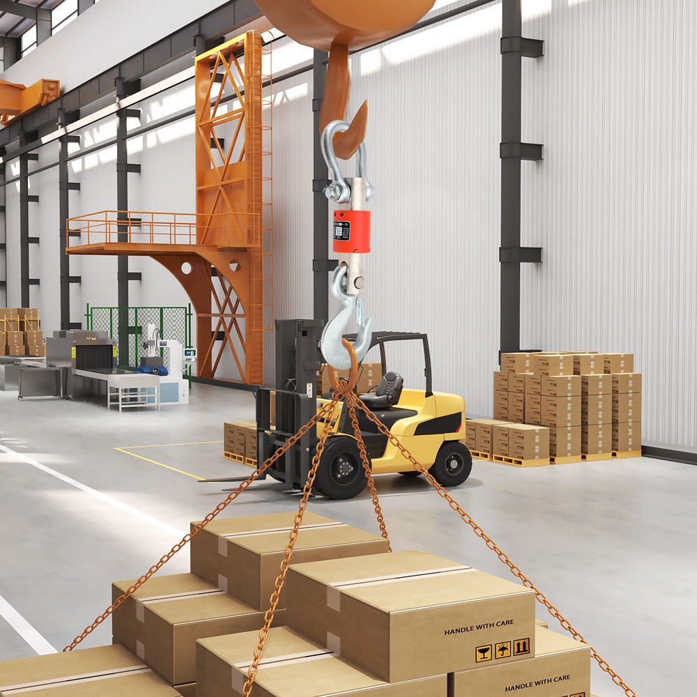 10T Wireless Digital Electronic Hanging Crane Scale Remote Control Crane Scale