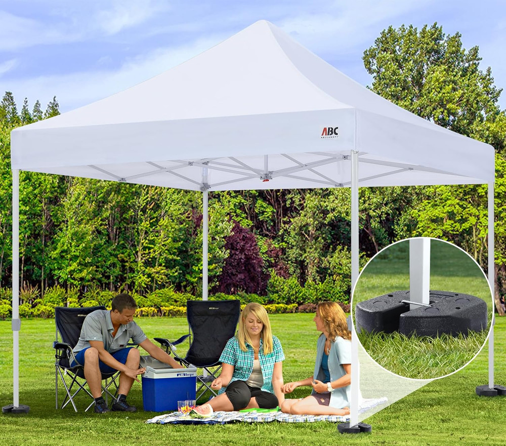 Easy Canopy Weights with Lock Design for Wind Resistance, No Sliding, Stably Sec