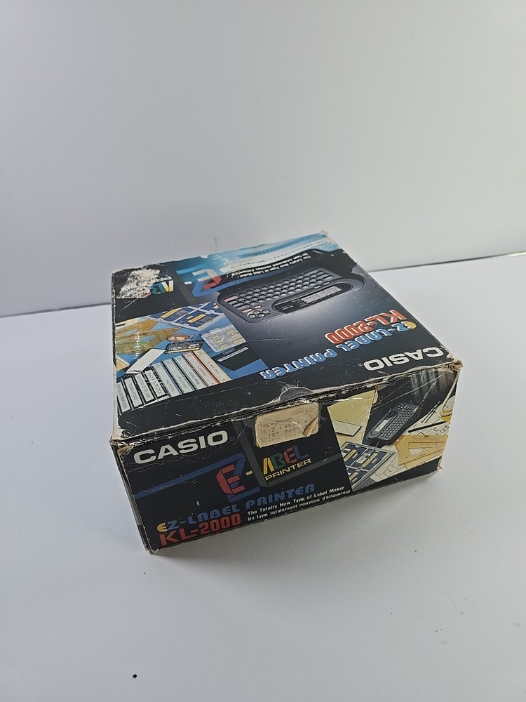 Vintage Casio EZ-Label Printer KL-2000