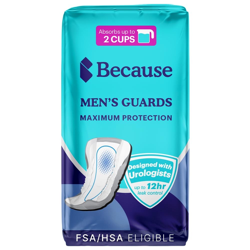 Premium Guards for Men - 20 Count Pack of Discreet, Individually Wrapped Blad...