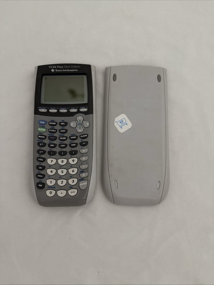 Texas Instruments TI-84 Plus Silver Edition Graphing Calculator Screen Blemish