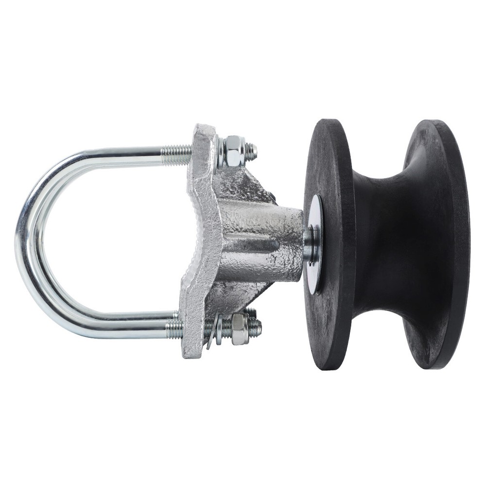 4" Round Post x 2 1/2" Round Gate Frame Premium Nylon Cantilever Roller