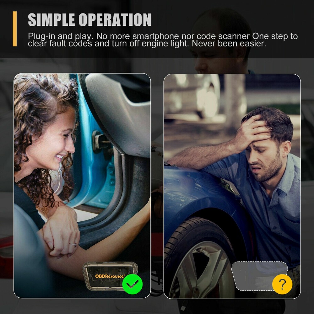 P04 Car OBD2 Automatic DTC Cleaner Erase Code Tool Engine Check Light Turn Off