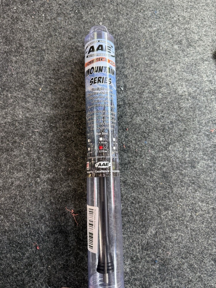 AAE Mountain Series 12” Black Stabilizer