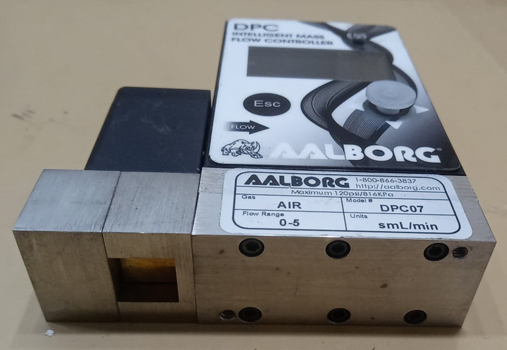 Aalborg AIR DPC07 DPC INTELLIGENT Mass Flow Controller Digital Meter 0-5