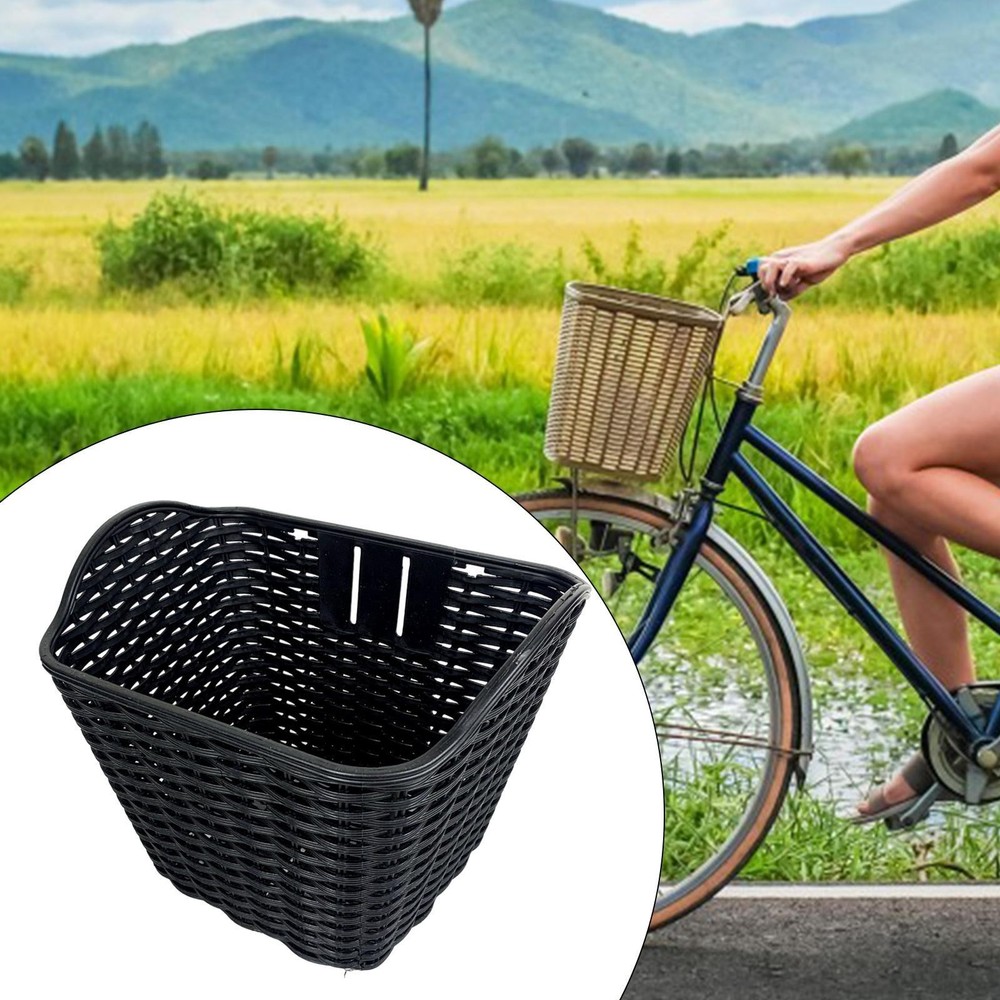 Electric Bicycle Basket Bicycle Front Basket Practical Accessory Front Handlebar