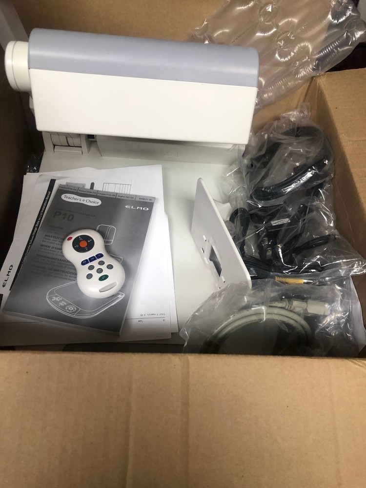 Elmo P10 Digital Overhead Document Projector with all attachment