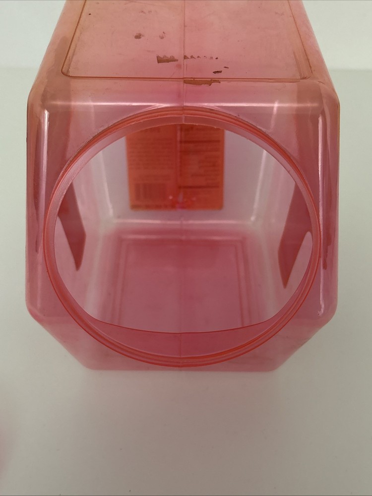 Ferrara Pan Candy Atomic Fire Ball Display Plastic Jar Retro