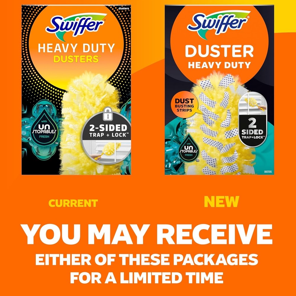 Swiffer Dusters Multi-Surface Heavy Duty Duster Refills, Unstopables Fresh Scent