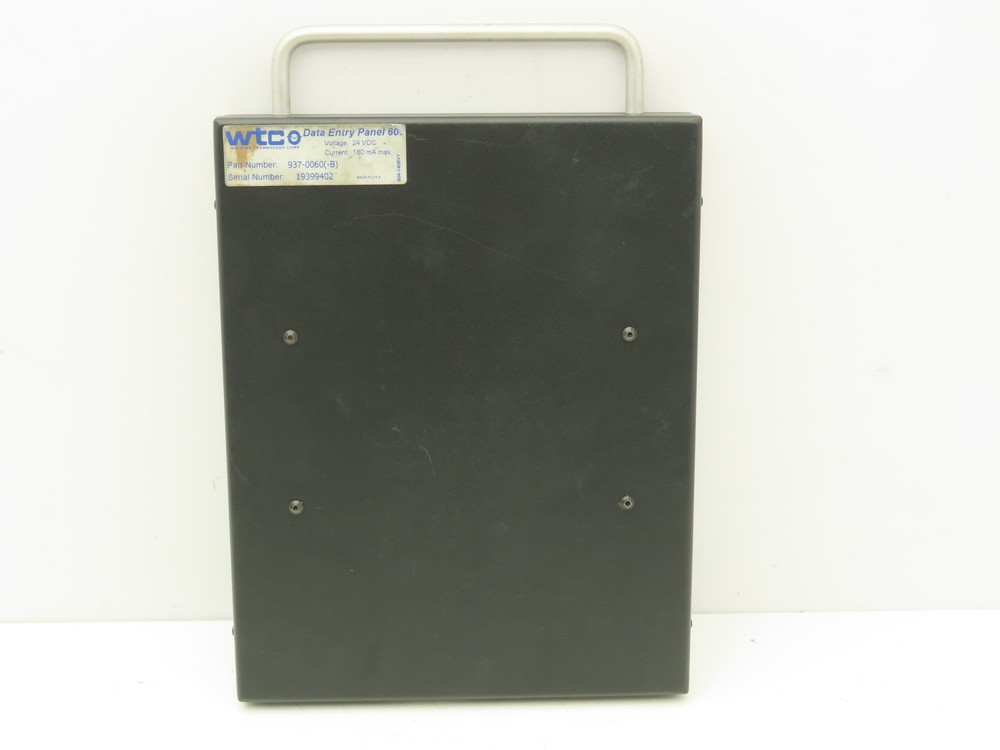 Welding Technology WTCO 937-0060 (-B) DEP 600 Data Entry Panel 600 Teach Pendant