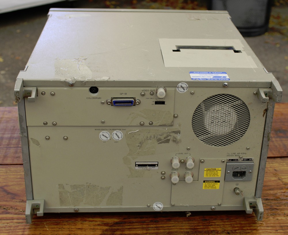 Anritsu MS9001B1 Optical Spectrum Analyzer / AS-IS